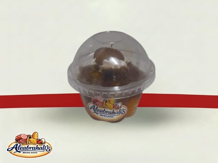 Flan con agregados de Galletas 220g