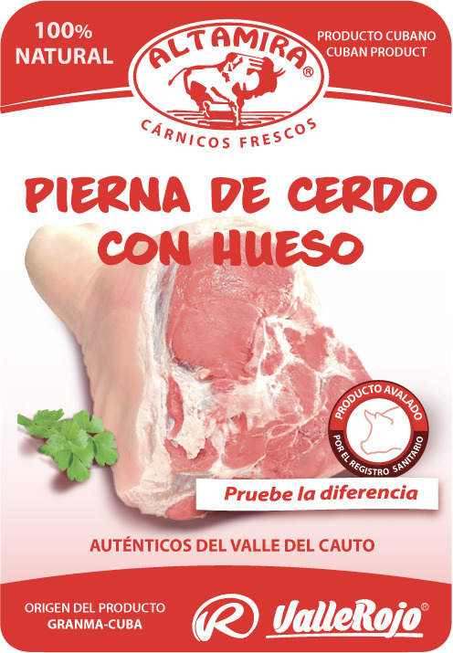 Pierna de Cerdo con Hueso (paquete 9.0 - 9.5 kg)