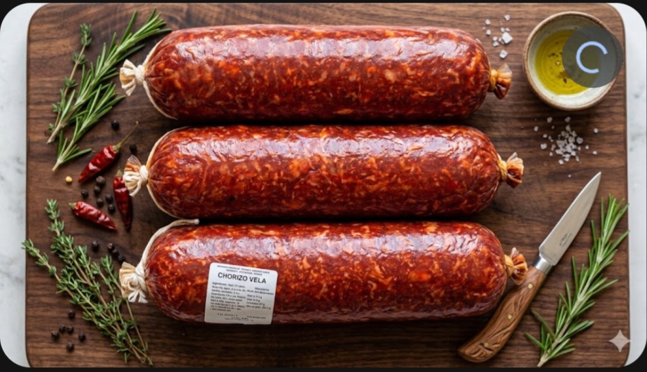 Chorizo Vela   
 (Bolsa 3U)        
 (4.84 kg)