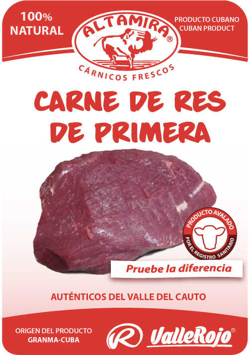 Carne Res de Primera paquete 1,8 - 2 Kg