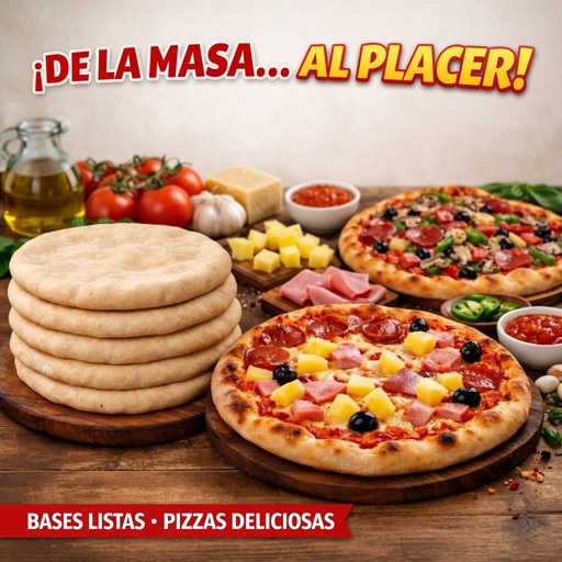 Disco de Pizzas 115g (5 u) 