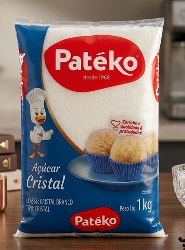 Azúcar Blanca PATÉKO 1Kg