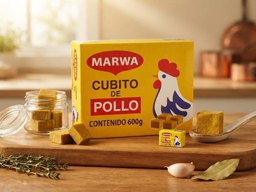 Cubitos Concentrado de Pollo sin Tomate