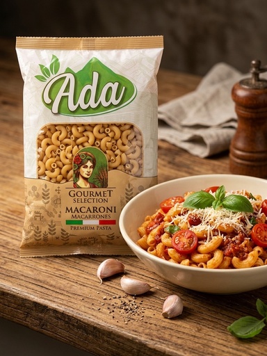 Pastas Cortas Macarrones Ada 500g